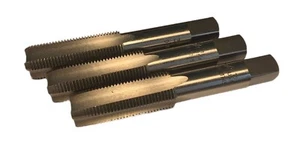 3/4" UNF THREADING TAPS SET OF 3 FIRST SECOND PLUG TAPS FROM RDGTOOLS - Picture 1 of 2