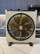 HITACHI 3 Speed 14" Portable Fan Rotating Grille  BF-63EA Tested 120 Min Timer