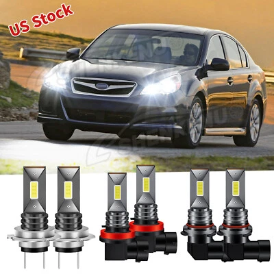 Kit de faros antiniebla LED para Subaru Legacy 2010 2011 2012 2013 2014-6X Foto 1 de 4