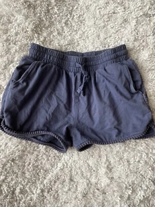Tea Collection Girls Sz. 7 Blue Knit Shorts. Cute, Soft - Picture 1 of 11