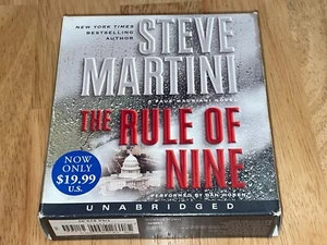 Steve Martini "The Rule of Nine" 10-Disc CD Audiobook Unabridged Dan Woren 2010 - Picture 1 of 5