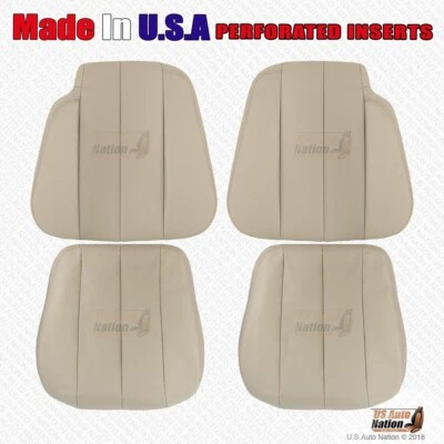 1990 - 1995 Mercedes Benz SL300 SL320 SL500 Sl600 capa de couro perfurada bronzeado - Imagem 1 de 4