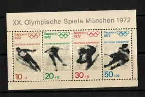 1972 Germany Olympics Stamps SG MS1593 MUH - Picture 1 of 1