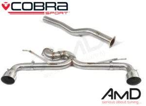 Cobra BMW M135i F40 GPF Back Race Exhaust Non Valved with Box Pipe BM121 - Picture 1 of 3