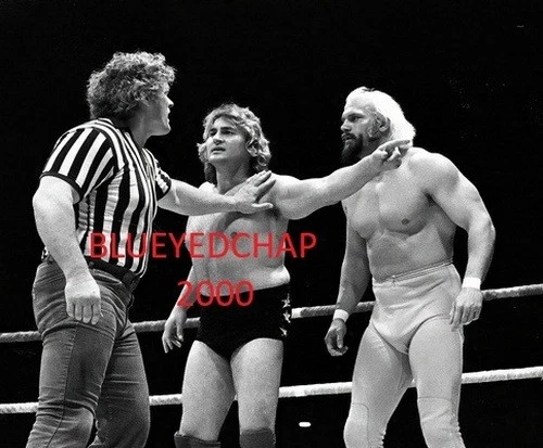 FOTO DE LUCHA LIBRE 8 X 10 DE ADRIAN ADONIS & JESSE VENTURA AWA Foto 1 de 1