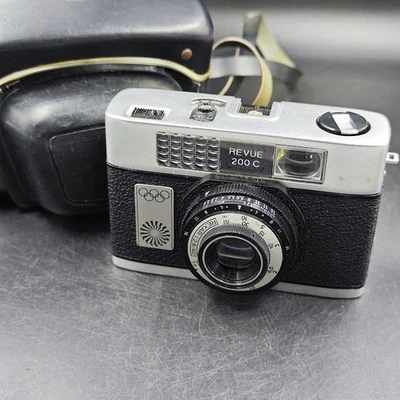 Cámara vintage Revue 200 C - sin probar, bolsa de transporte Foto 1 de 4