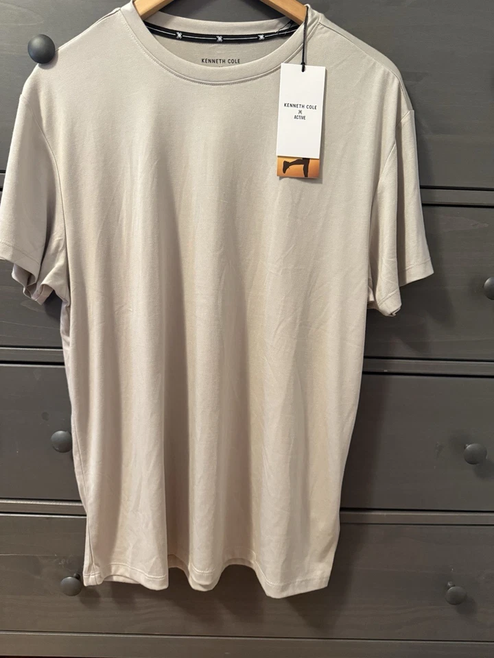 Camisa de manga corta Kenneth Cole Active para hombre Foto 1 de 2