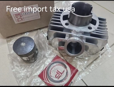 SUZUKI A100 AC100 AS100 BLOCO DE CILINDROS Conjunto de pistão e anel junta STD NOVO EM FOLHA Taiwan - Imagem 1 de 4
