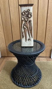 Vintage Brutalist Large Shelf Pottery Halifax Vase 70’s - 33cm Tall. (2 of 2) - Picture 1 of 5