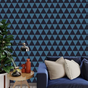 Triangles Stencil Geometric Pattern Paint Furniture Wall Reusable Crafts TE125 - Picture 1 of 22