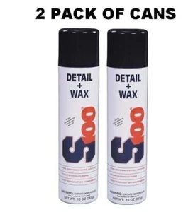 INSTOCK (2) bottles S100 DETAIL & WAX 10 OZ 18400A - 59-9311 - Picture 1 of 1