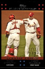 2007 Topps Yadier Molina/Albert Pujols St. Louis Cardinals #329
