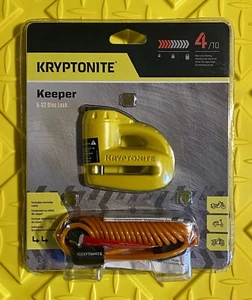 Kryptonite Keeper 5-S2 Disc Brake Lock Motorcycle Scooter ATV - Picture 1 of 6