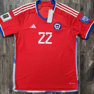 Camiseta de fútbol local Adidas Chile 2023 Ben Brereton Díaz para hombre XL Blackburn EPL - Imagen 1 de 4