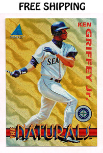 KEN GRIFFEY JR ⚾ INSERT ⚾ 1994 PINNACLE * THE NATURALS #3 🏆