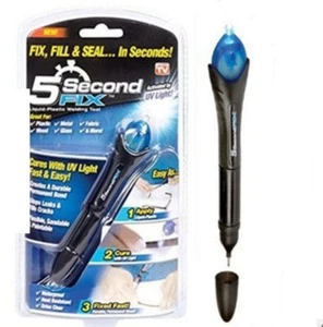 Quick 5 Second UV Light Fix Liquid Glass Welding Compound Glue Repair Pen Tool - Picture 1 of 2