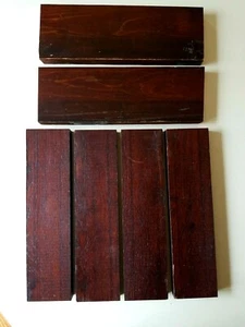 6 Finished Furniture Grade Boards Finished 5/16” x 2 3/4”x 10 1/2” Long (c56) - Picture 1 of 12