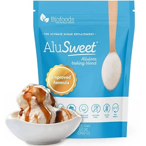 1:1 Sugar Substitute Alusweet Allulose Sweetener Zero Calorie 12 Oz Keto-Friendl - Picture 1 of 12