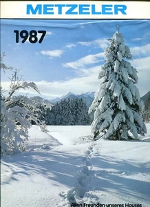 METZELER KALENDER - 1987 - 28 FARBFOTOS DER BERGLANDSCHAFT - DEUTSCH ? - Bild 1 von 2