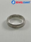 SIGNED STERLING SILVER RING SIZE 5.75 2.5 G #DN478