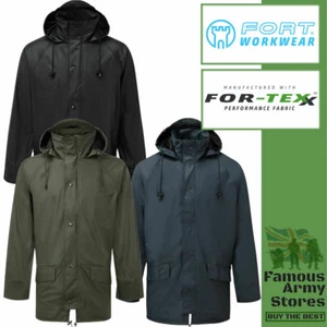 Mens Airflex Jacket Waterproof Breathable Windproof Hooded Rain Wear Coat - Picture 1 of 4