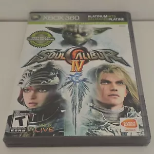 Soul Calibur IV 4 (Microsoft Xbox 360, 2008) CIB komplett mit Handbuch - Bild 1 von 4