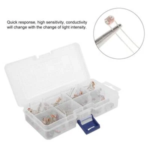175 pieces Mini photoresistor, photosensitive resistor kit GL5506 GL5516 GL5526 - Picture 1 of 8