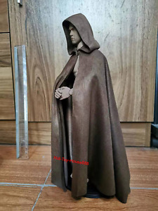 1/6 Scale Brown Cape Cloak Robes Hoodies Model For 12" Figure Phicen Hot toys