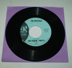 1963 Phil Spector Girl Group The Crystals Let's Dance The Screw Part 1 & 2 N- - Picture 1 of 2