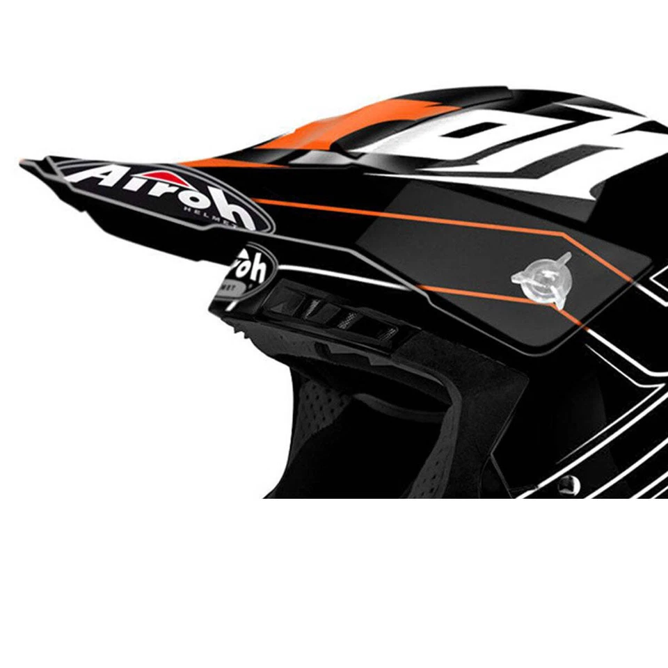 Casco de moto Airoh Off Road Peak para espaciador de interruptor naranja/negro Foto 1 de 1