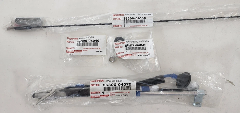Kit de antena original Toyota Tacoma 2005-2015 tipo manual OEM Foto 1 de 1