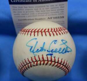 Mike Cuellar Psa Dna Coa Autograph American League Oal Hand Signed Baseball