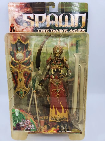 Vintage 1999 McFarlane Toys Spawn The Dark Ages Mandarin Spawn Series 14 Figure Cover