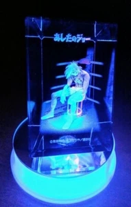 Tomorrow's Joe Ashita no Joe Yabuki Joe BB Crystal 3D Crystal LED Light M Size - Picture 1 of 8