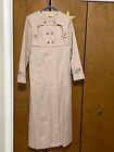 Beige Trench Coat Size 46 Made In Turkey