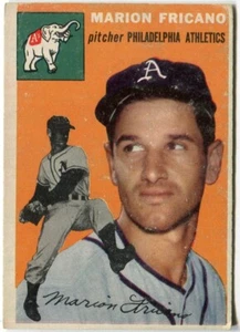 1954 Topps #124 Marion Fricano Philadelphia Athletics - Bild 1 von 2