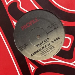 Best Bop  RAMMELZEE VS. K-ROB 12" SINGLE JEAN BASQUIAT ORIGINAL HIP HOP - Picture 1 of 4