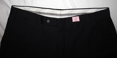 Pantalones de vestir de lana azul marino CANALI 1934 35 X 29 para hombre frente plano hechos en Italia Foto 1 de 4