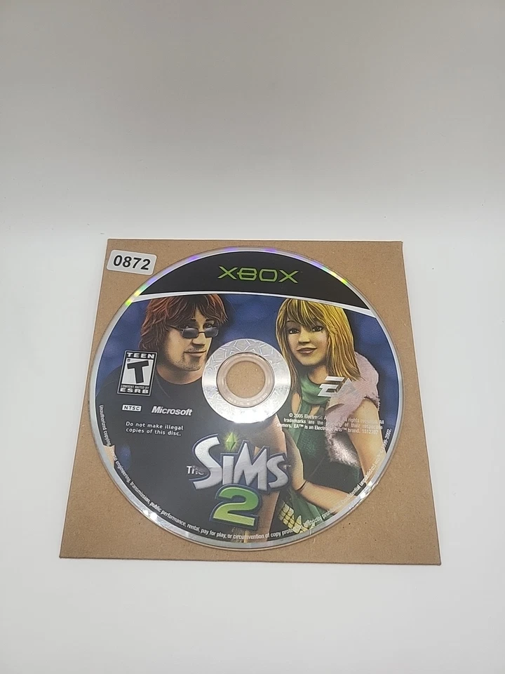 Sims 2 (Microsoft Xbox, 2005) DISC ONLY NO USPS TRACKING - Image 1 of 1