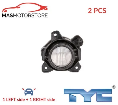 FOG LIGHT LAMP PAIR TYC 19-12912-01-2 2PCS P NEW OE REPLACEMENT - Image 1 of 4