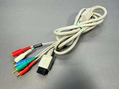 NINTENDO WII COMPONENT AV AUDIO HD VIDEO CABLE RVL-011 OFFICIAL OEM - Image 1 of 3