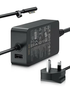 BOTECKES Surface Book 3 Charger 127W Microsoft Surface Charger for Surface Book - Photo 1/6