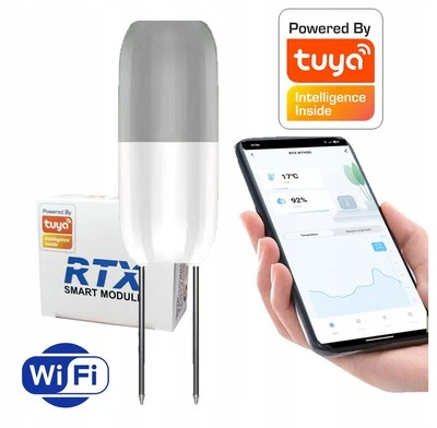 Tuya WiFi Wireless Outdoor-Bodenfeuchte-Temperatur-Sensor - Bild 1 von 4