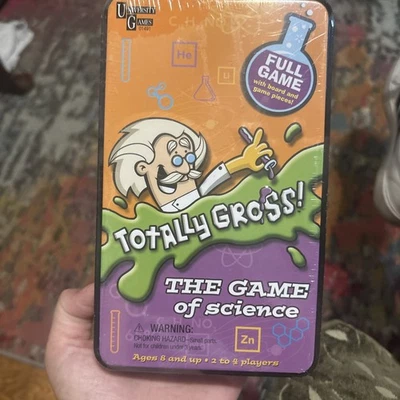 University Games Boardgame Totally Gross The game of Science 8+ NIB SEALED - Image 1 of 4
