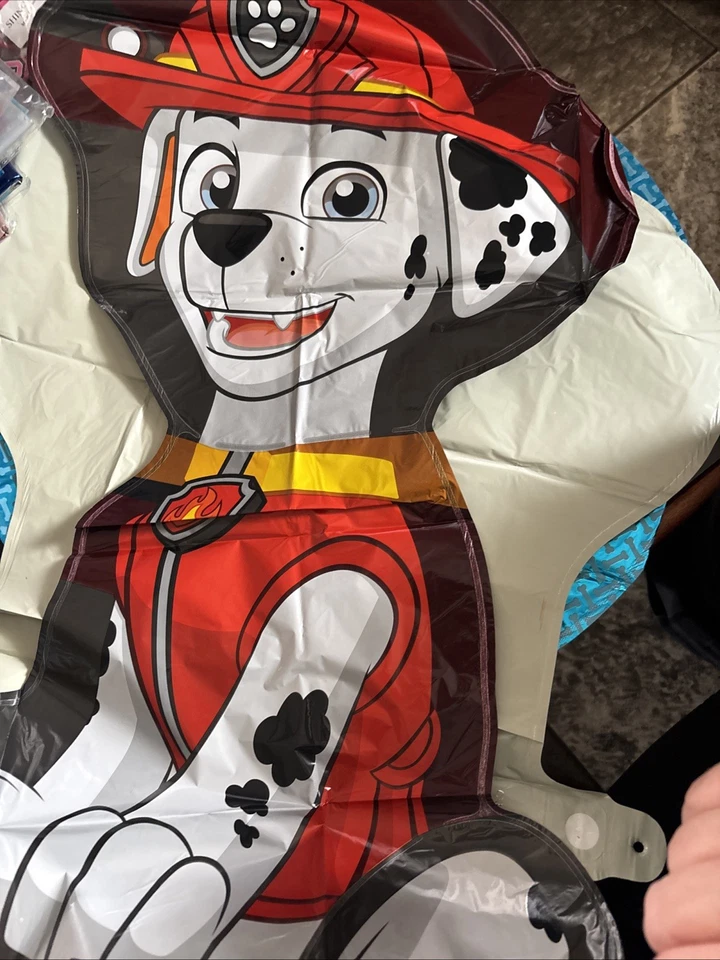 Balões e balões de arco de feliz aniversário Paw Patrol  - Imagem 1 de 4