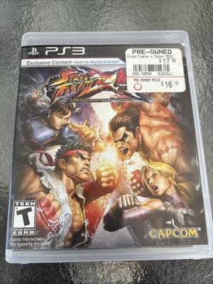 Street Fighter X Tekken PS3 (Sony PlayStation 3, 2012) CiB w Manual. Tested. - Image 1 of 4