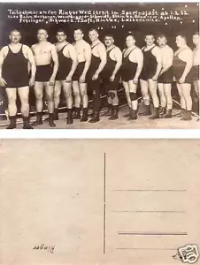 Deutsche RPhC, Ringermeisterschaft, 1922, 11 Ringer - Bild 1 von 1