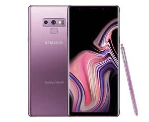Samsung Galaxy Note 9 SM-N960 - Pink Screen - Fully Unlocked Purple 128GB 6.4" - Afbeelding 1 van 4
