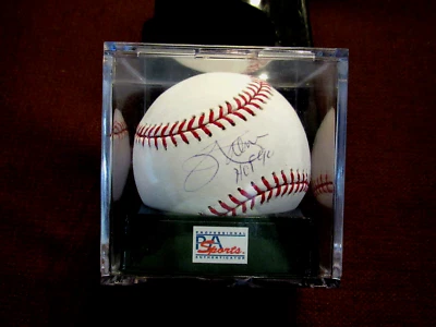 JIM PALMER HOF 90 BALTIMORE ORIOLES SIGNED AUTO OML BASEBALL GRADED 9.5 PSA/DNA - Image 1 of 4
