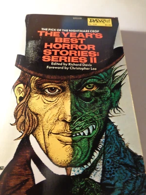 Richard Davis The Year's Best Horror Stories series 2   first edition 1974 - image 1 of 4